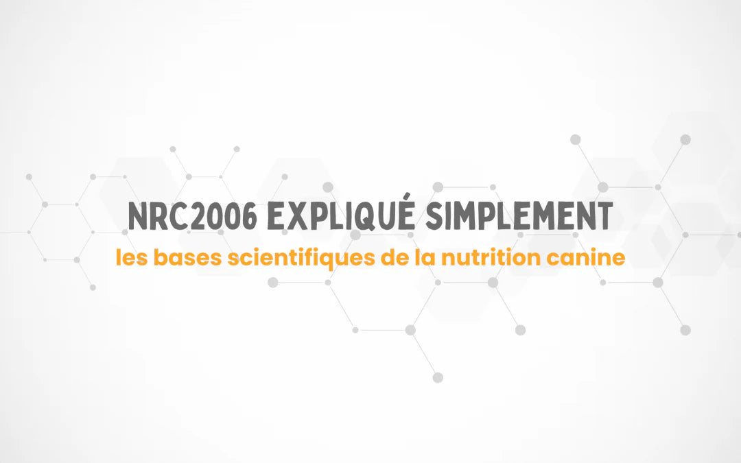 NRC2006 expliqué simplement : guide complet des bases scientifiques de la nutrition canine Image