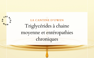 Triglycérides à chaîne moyenne et entéropathies