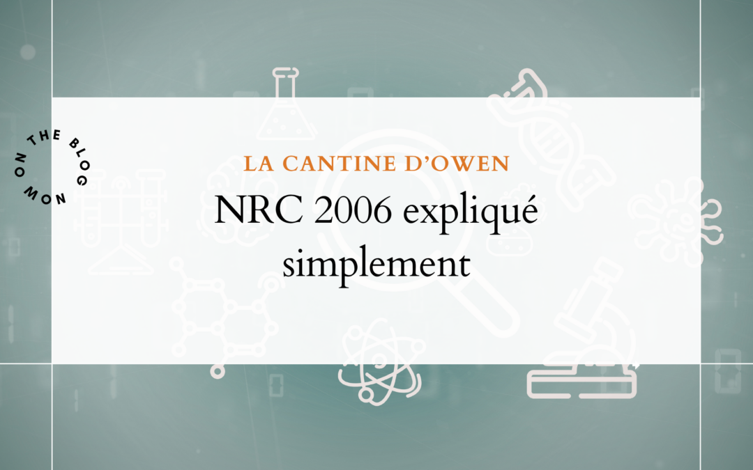 Le NRC 2006 expliqué simplement