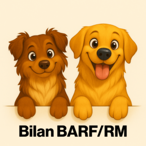 Bilan nutritionnel (BARF ou ration ménagère)