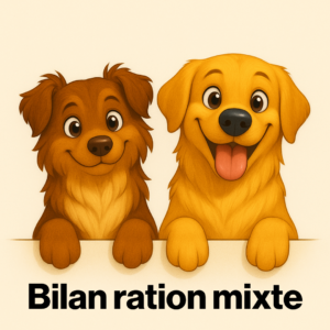 Bilan nutritionnel (Ration mixte)